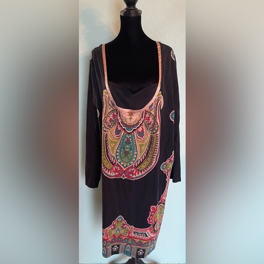 Bohemian Paisley Women's Midi Dress